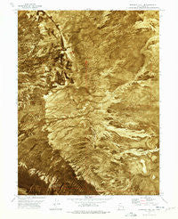 Elephant Knoll SE Utah Historical topographic map, 1:24000 scale, 7.5 X 7.5 Minute, Year 1972
