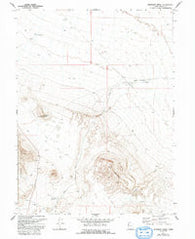 Elephant Knoll Utah Historical topographic map, 1:24000 scale, 7.5 X 7.5 Minute, Year 1972