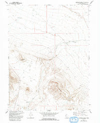 Elephant Knoll Utah Historical topographic map, 1:24000 scale, 7.5 X 7.5 Minute, Year 1972
