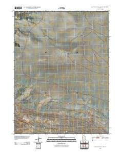 Elephant Knoll NW Utah Historical topographic map, 1:24000 scale, 7.5 X 7.5 Minute, Year 2010