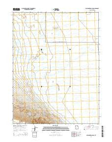 Elephant Knoll SE Utah Current topographic map, 1:24000 scale, 7.5 X 7.5 Minute, Year 2014