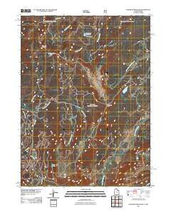 Elizabeth Mountain Utah Historical topographic map, 1:24000 scale, 7.5 X 7.5 Minute, Year 2011