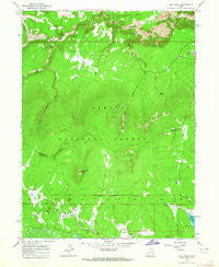 Elk Park Utah Historical topographic map, 1:24000 scale, 7.5 X 7.5 Minute, Year 1963