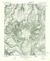 Elk Ridge 1 NE Utah Historical topographic map, 1:24000 scale, 7.5 X 7.5 Minute, Year 1954