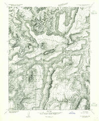 Elk Ridge 1 NW Utah Historical topographic map, 1:24000 scale, 7.5 X 7.5 Minute, Year 1954