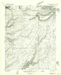 Elk Ridge 3 SW Utah Historical topographic map, 1:24000 scale, 7.5 X 7.5 Minute, Year 1954