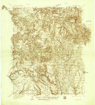 Elk Ridge Utah Historical topographic map, 1:96000 scale, 30 X 30 Minute, Year 1935