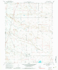 Elmo Utah Historical topographic map, 1:24000 scale, 7.5 X 7.5 Minute, Year 1969