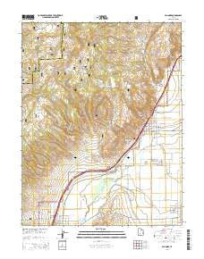 Elsinore Utah Current topographic map, 1:24000 scale, 7.5 X 7.5 Minute, Year 2014