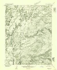 Emery 1 SE Utah Historical topographic map, 1:24000 scale, 7.5 X 7.5 Minute, Year 1953