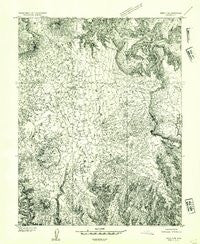 Emery 4 SE Utah Historical topographic map, 1:24000 scale, 7.5 X 7.5 Minute, Year 1953