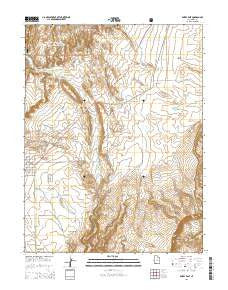 Emery East Utah Current topographic map, 1:24000 scale, 7.5 X 7.5 Minute, Year 2014