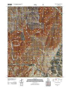 Emery West Utah Historical topographic map, 1:24000 scale, 7.5 X 7.5 Minute, Year 2011