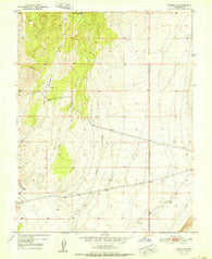 Enoch NE Utah Historical topographic map, 1:24000 scale, 7.5 X 7.5 Minute, Year 1952