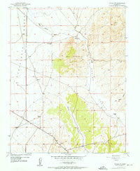 Enoch NW Utah Historical topographic map, 1:24000 scale, 7.5 X 7.5 Minute, Year 1952