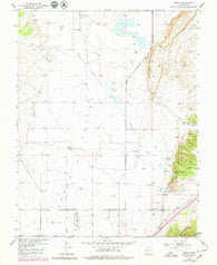 Enoch Utah Historical topographic map, 1:24000 scale, 7.5 X 7.5 Minute, Year 1950
