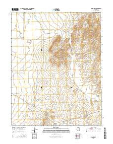 Enoch NW Utah Current topographic map, 1:24000 scale, 7.5 X 7.5 Minute, Year 2014
