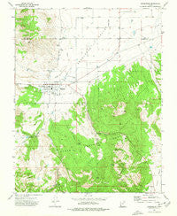 Enterprise Utah Historical topographic map, 1:24000 scale, 7.5 X 7.5 Minute, Year 1972
