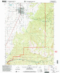 Ephraim Utah Historical topographic map, 1:24000 scale, 7.5 X 7.5 Minute, Year 2001