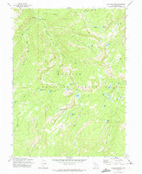 Erickson Basin Utah Historical topographic map, 1:24000 scale, 7.5 X 7.5 Minute, Year 1972