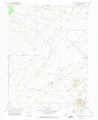Erickson Wash SW Utah Historical topographic map, 1:24000 scale, 7.5 X 7.5 Minute, Year 1971