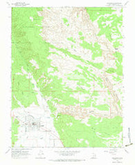 Escalante Utah Historical topographic map, 1:24000 scale, 7.5 X 7.5 Minute, Year 1964