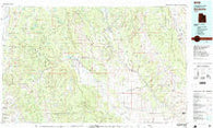 Escalante Utah Historical topographic map, 1:100000 scale, 30 X 60 Minute, Year 1980