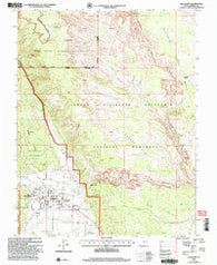 Escalante Utah Historical topographic map, 1:24000 scale, 7.5 X 7.5 Minute, Year 2002