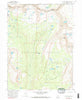 Explorer Peak Utah Historical topographic map, 1:24000 scale, 7.5 X 7.5 Minute, Year 1967