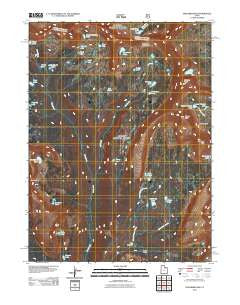 Explorer Peak Utah Historical topographic map, 1:24000 scale, 7.5 X 7.5 Minute, Year 2011