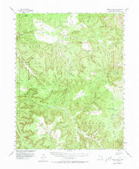 Fable Valley Utah Historical topographic map, 1:62500 scale, 15 X 15 Minute, Year 1954