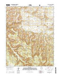 Fable Valley Utah Current topographic map, 1:24000 scale, 7.5 X 7.5 Minute, Year 2014