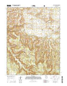 Fable Valley Utah Current topographic map, 1:24000 scale, 7.5 X 7.5 Minute, Year 2014