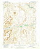 Factory Butte Utah Historical topographic map, 1:62500 scale, 15 X 15 Minute, Year 1954
