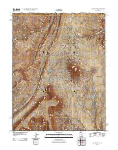 Factory Butte Utah Historical topographic map, 1:24000 scale, 7.5 X 7.5 Minute, Year 2011