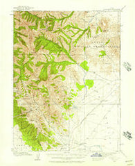 Fairfield Utah Historical topographic map, 1:62500 scale, 15 X 15 Minute, Year 1915