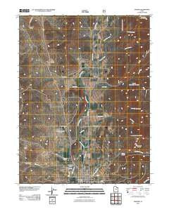 Fairview Utah Historical topographic map, 1:24000 scale, 7.5 X 7.5 Minute, Year 2011