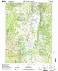 Fairview Lakes Utah Historical topographic map, 1:24000 scale, 7.5 X 7.5 Minute, Year 2001