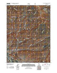 Farm Creek Peak Utah Historical topographic map, 1:24000 scale, 7.5 X 7.5 Minute, Year 2011