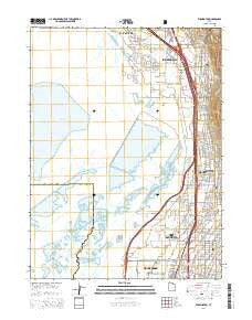 Farmington Utah Current topographic map, 1:24000 scale, 7.5 X 7.5 Minute, Year 2014