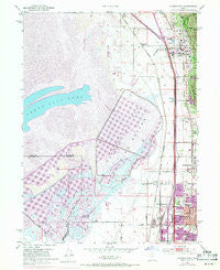 Farmington Utah Historical topographic map, 1:24000 scale, 7.5 X 7.5 Minute, Year 1952