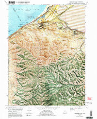 Farnsworth Peak Utah Historical topographic map, 1:24000 scale, 7.5 X 7.5 Minute, Year 1972