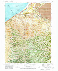 Farnsworth Peak Utah Historical topographic map, 1:24000 scale, 7.5 X 7.5 Minute, Year 1972