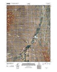 Faust Utah Historical topographic map, 1:24000 scale, 7.5 X 7.5 Minute, Year 2011