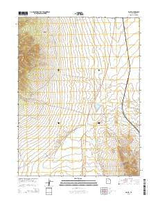 Faust Utah Current topographic map, 1:24000 scale, 7.5 X 7.5 Minute, Year 2014