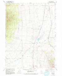 Faust Utah Historical topographic map, 1:24000 scale, 7.5 X 7.5 Minute, Year 1993