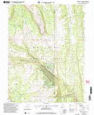 Ferron Canyon Utah Historical topographic map, 1:24000 scale, 7.5 X 7.5 Minute, Year 2001