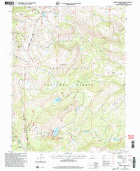 Ferron Reservoir Utah Historical topographic map, 1:24000 scale, 7.5 X 7.5 Minute, Year 2001