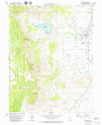 Ferron Utah Historical topographic map, 1:24000 scale, 7.5 X 7.5 Minute, Year 1979