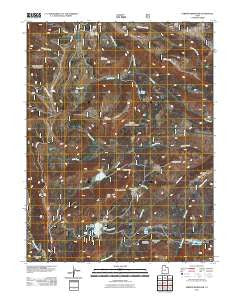 Ferron Reservoir Utah Historical topographic map, 1:24000 scale, 7.5 X 7.5 Minute, Year 2011